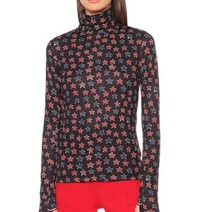 NWOT Moncler Genius Grenoble Star Printed Polartec Turtleneck